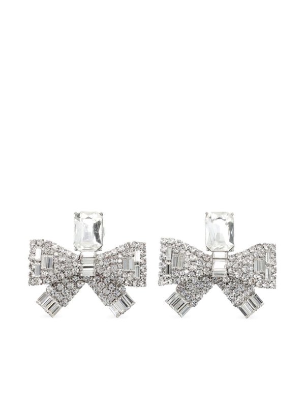 small Crystal Bow earrings