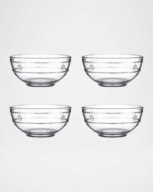 Isabella Acrylic Berry Bowl, Set of 4