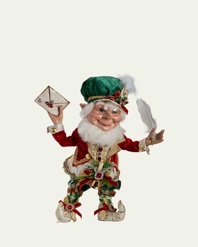 Mail Room Elf Christmas Decor, Medium