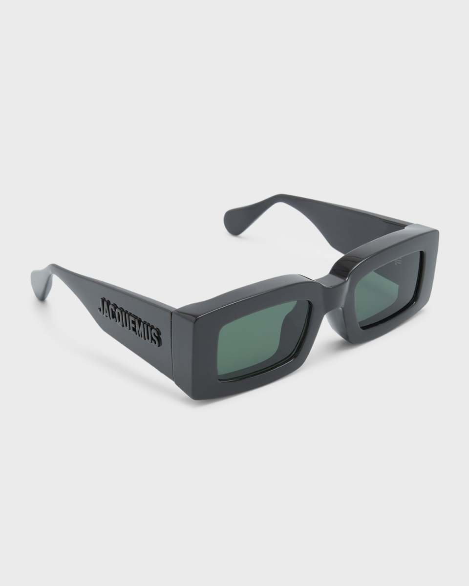 Les Lunettes Tupi Nylon Rectangle Sunglasses
