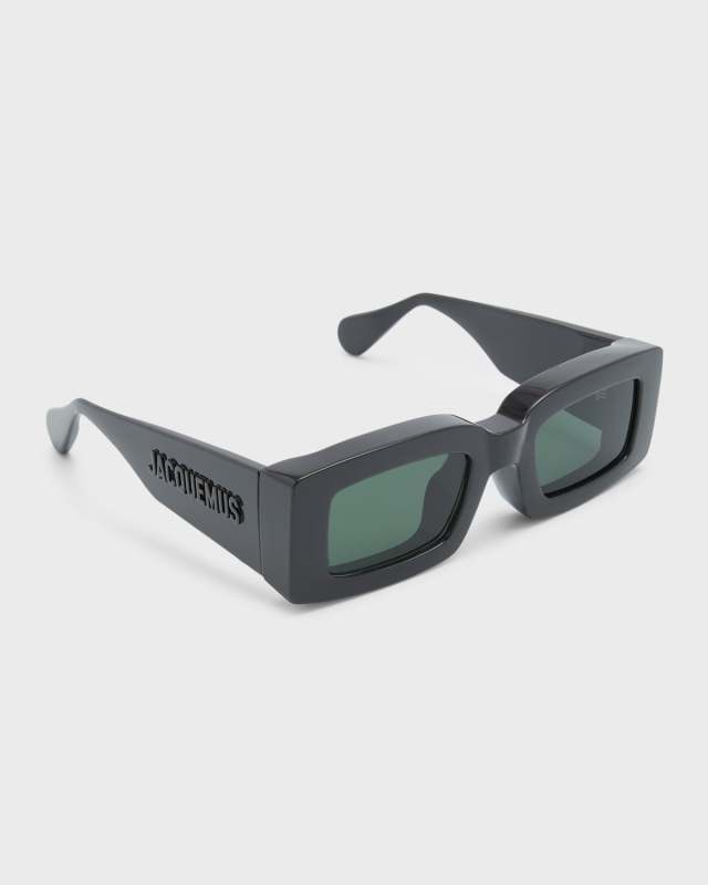Les Lunettes Tupi Nylon Rectangle Sunglasses
