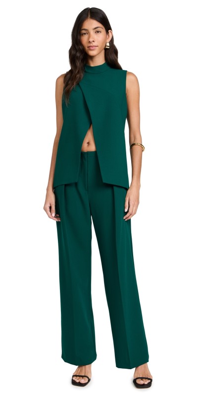 Black Halo Amaryllis 2 Piece Jumpsuit Garden