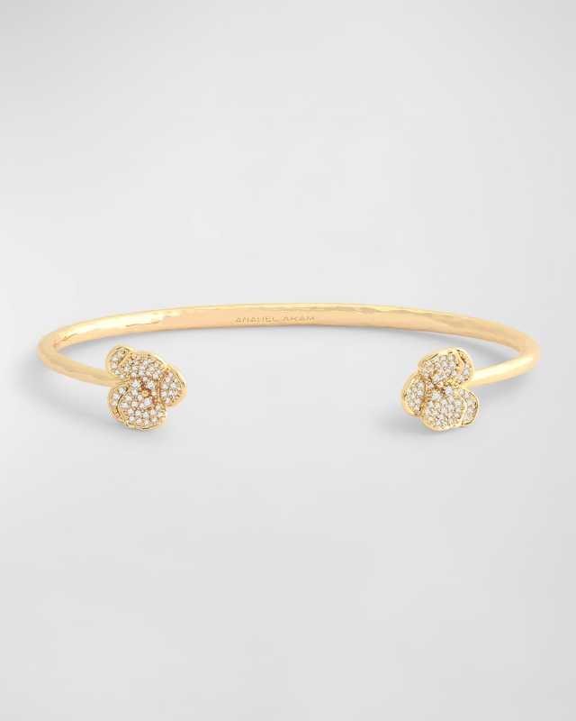 Orchid Pave Bangle