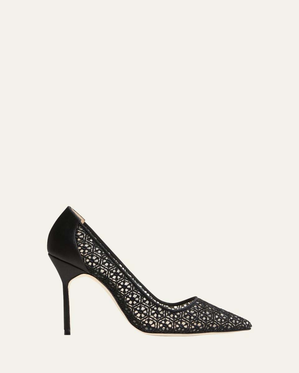 BB 105mm Lace Stiletto Pumps