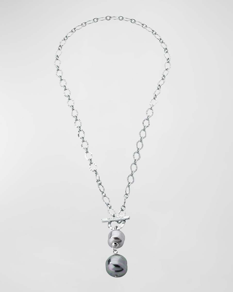 Tender 2-Pearl Toggle Necklace