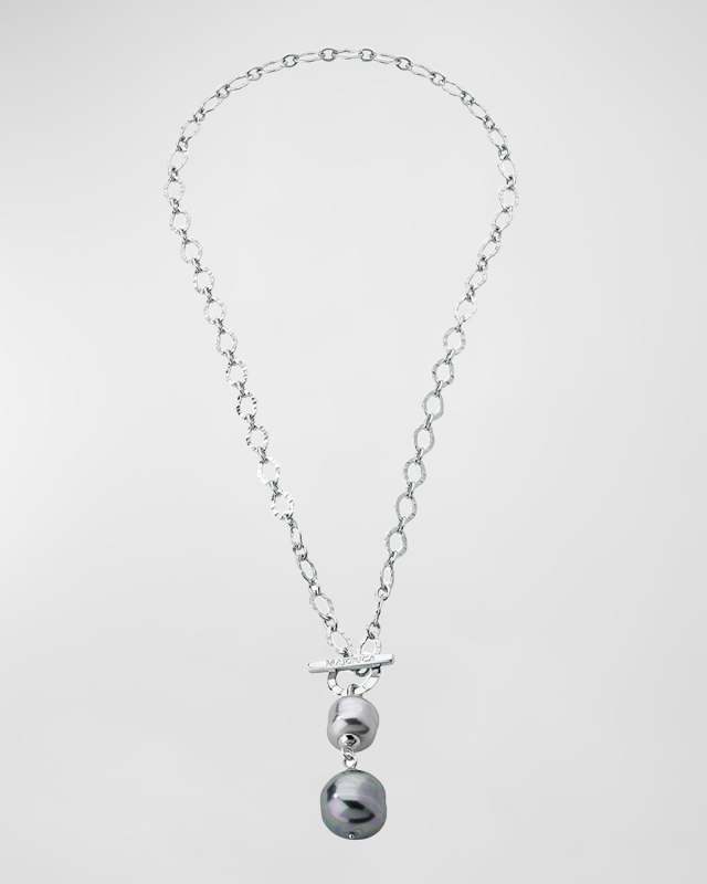 Tender 2-Pearl Toggle Necklace