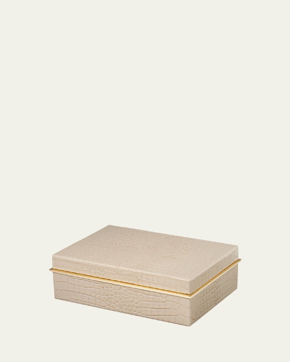 Classic Croc Leather Small Box