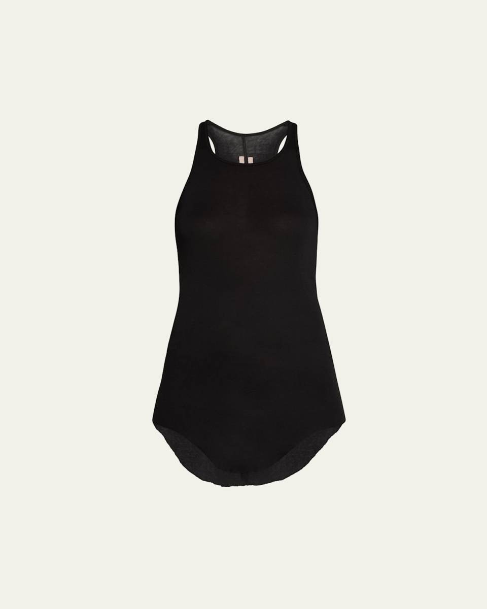 Raw-Cut Jersey Tank Top