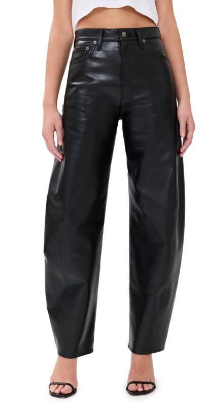 AGOLDE Recycled Leather Luna Pants Detox