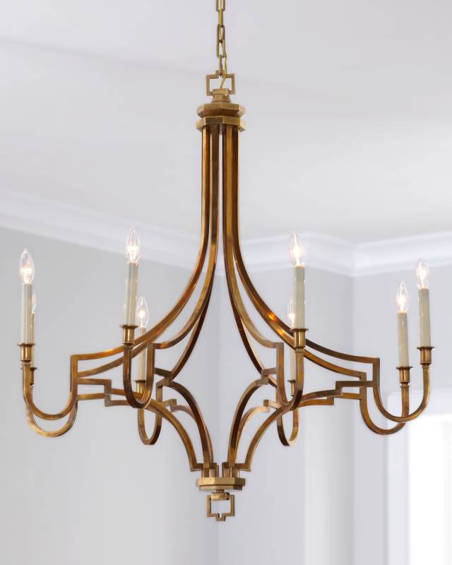 Lg Mykonos Chandelier By Chapman & Myers
