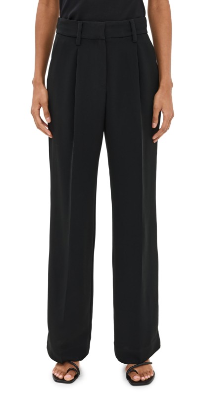 Reformation Alex Pants Black