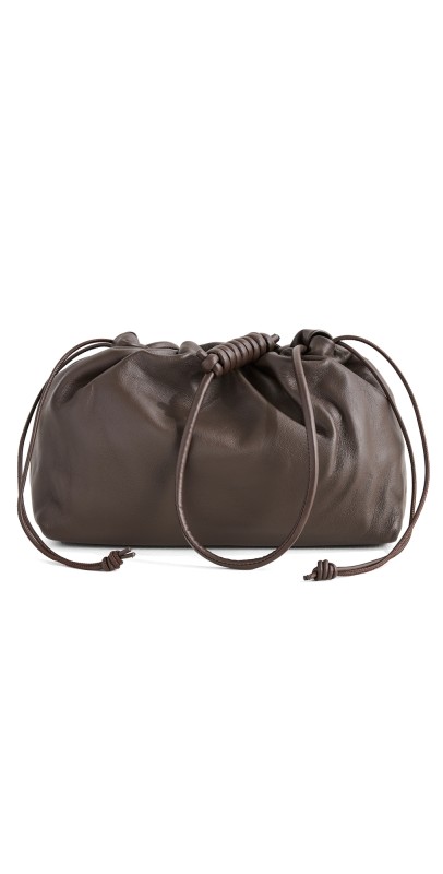 St. Agni Soft Drawstring Bag Chocolate