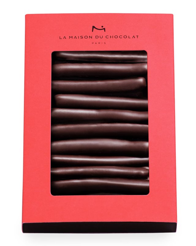 Case Orangette 38-Piece Chocolate-Covered Orange Peels
