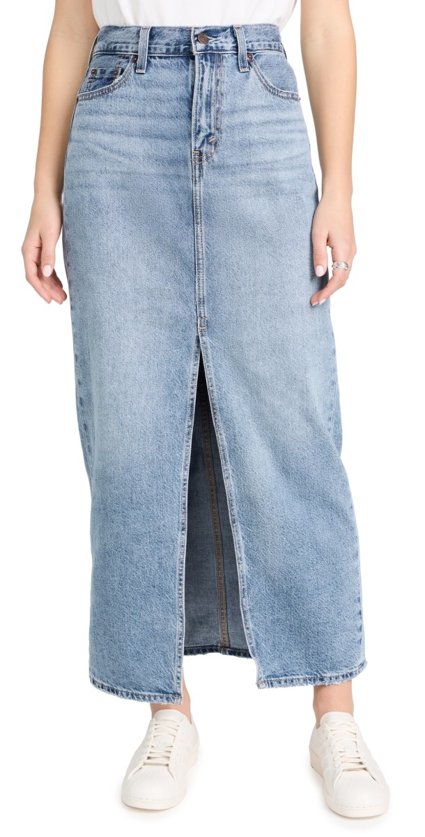 Levi's Ankle Column Skirt Please Hold