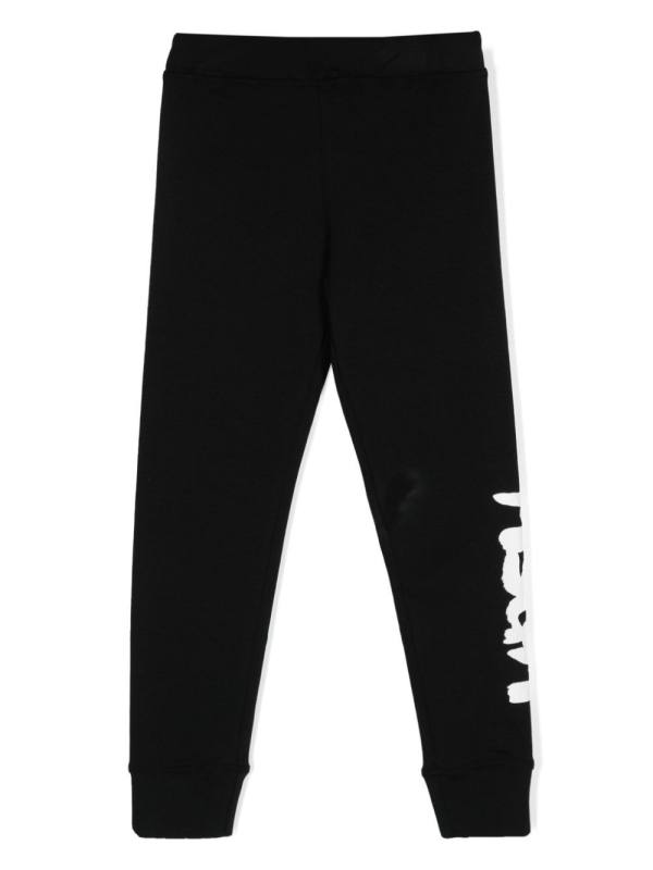 logo-print jersey legging