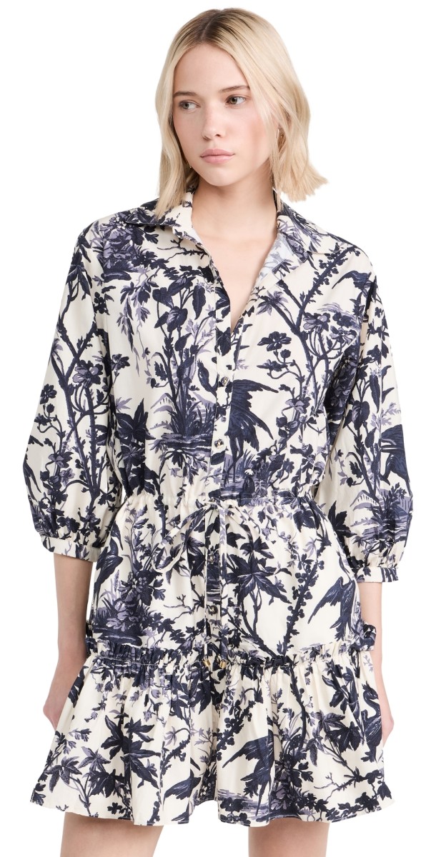 Cara Cara Robin Dress Heron Navy