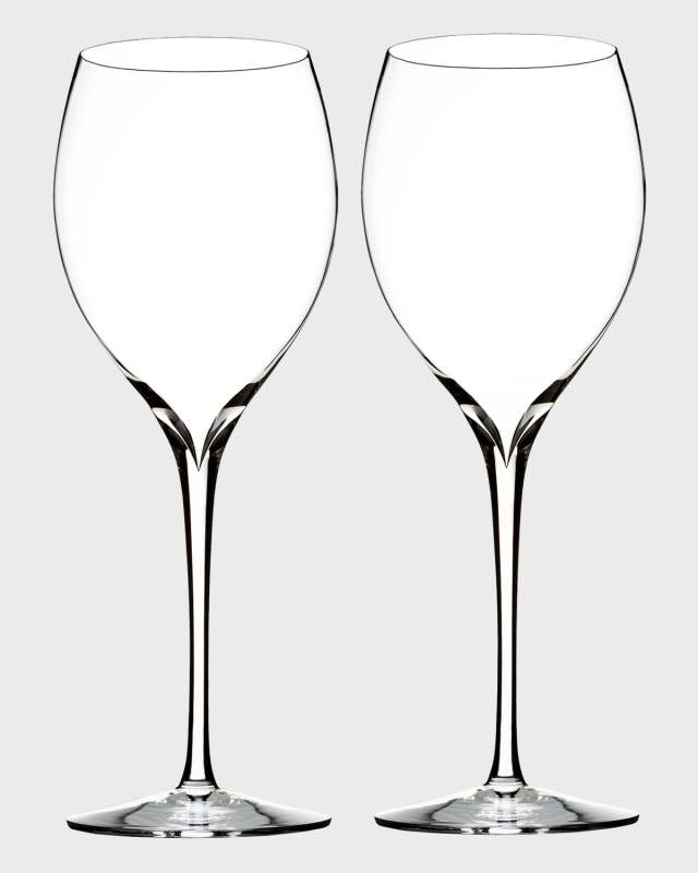 Elegance Chardonnay Wine Glasses, Set of 2