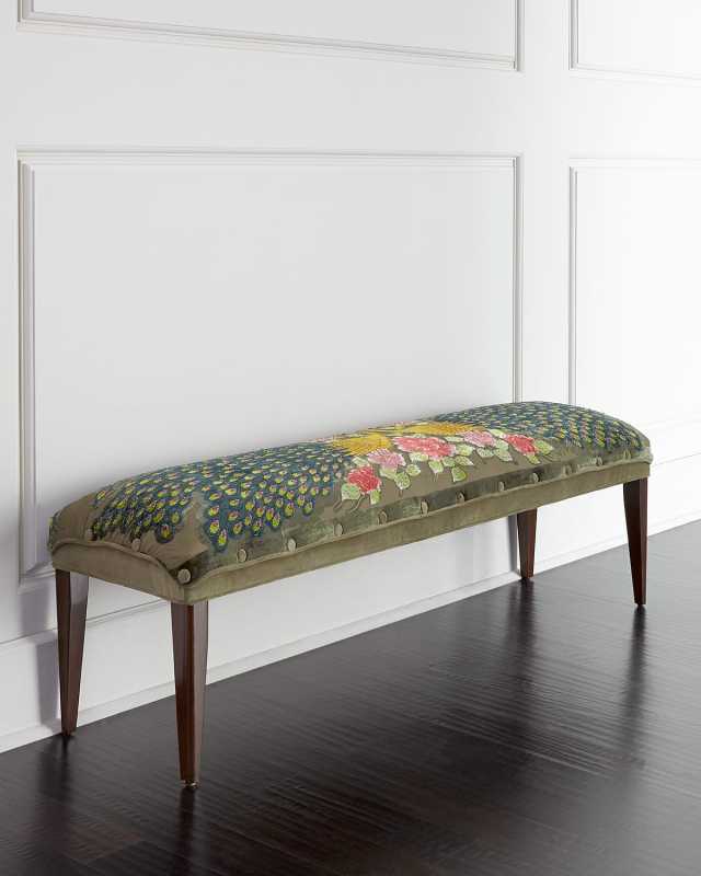 Peacock Bench, 62"