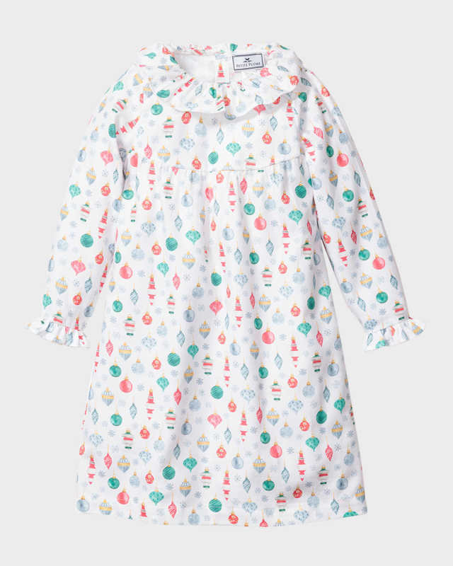 Girl's Scarlett Vintage Ornaments Nightgown, Size 6M-14