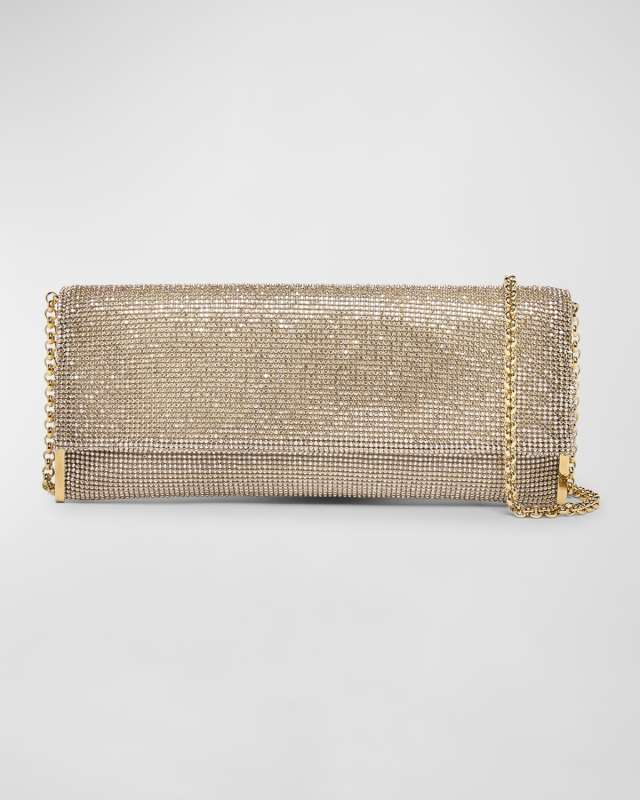 Kate Mesh Crystals Clutch Bag