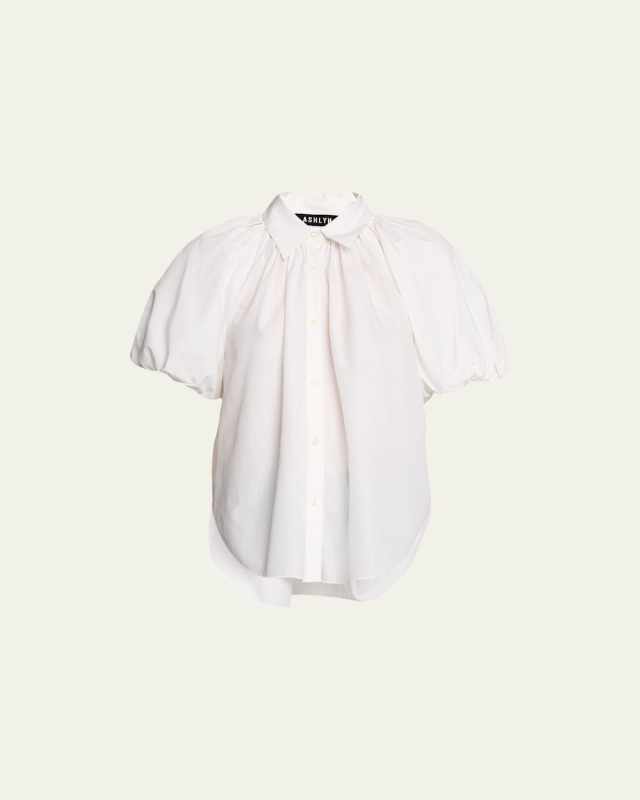 Charlie Puff-Sleeve Voluminous Shirt