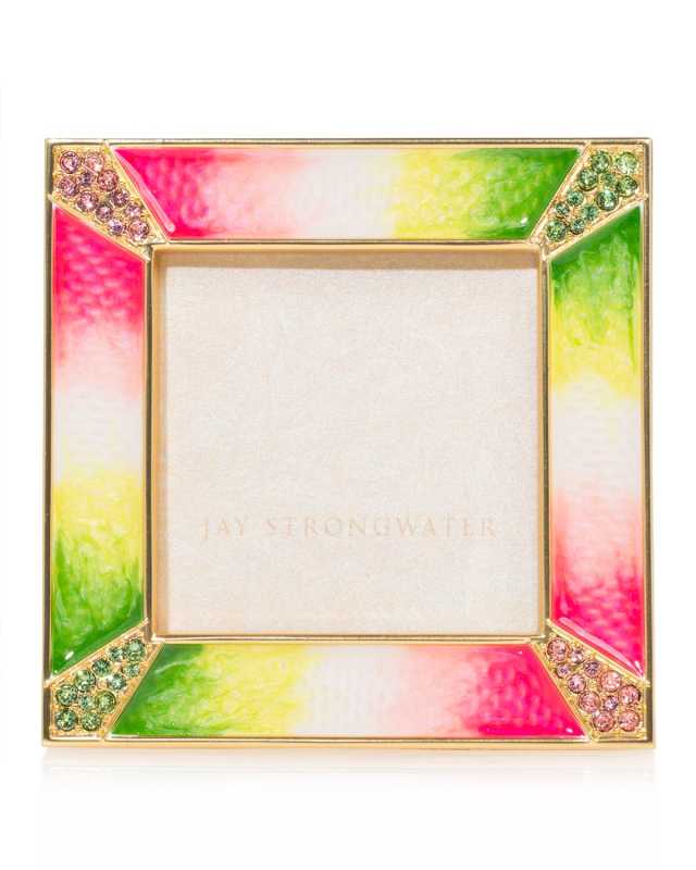 Pave Corner Frame, 2"