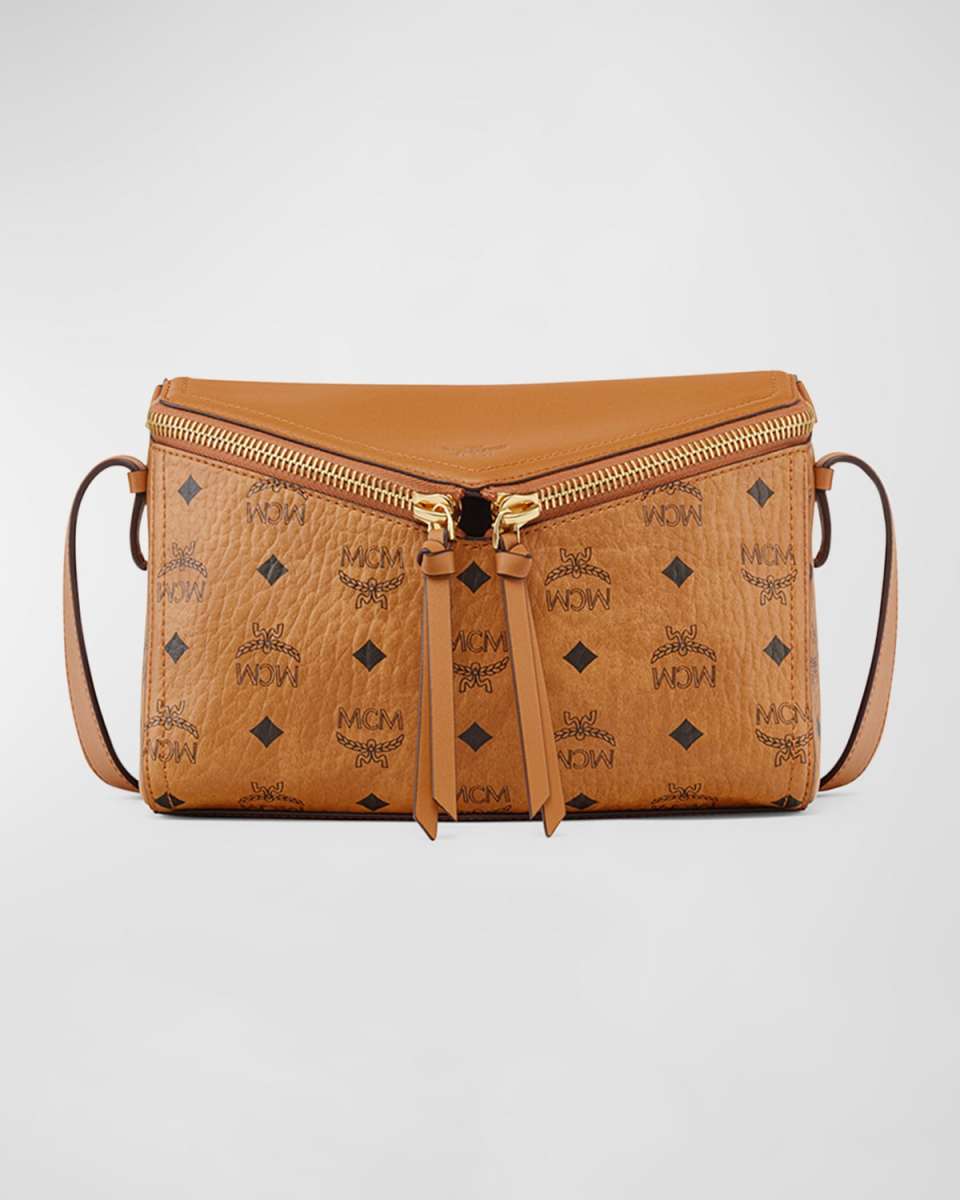 Visetos Zip Faux Leather Shoulder Bag