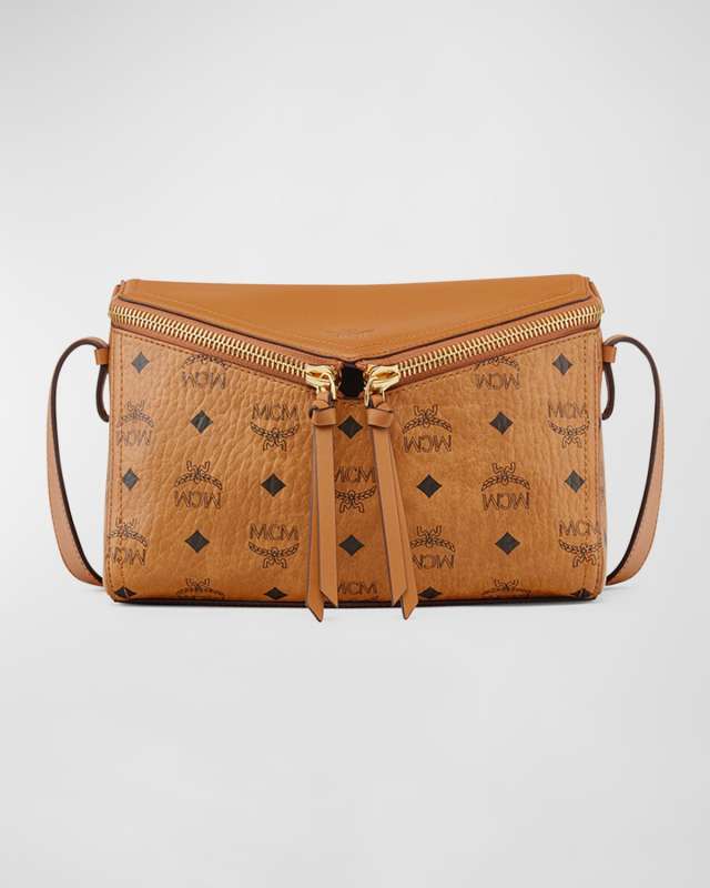 Visetos Zip Faux Leather Shoulder Bag
