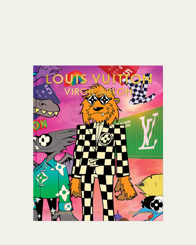"Louis Vuitton: Virgil Abloh" Classic Cartoon Cover Book by Anders Christian Madsen