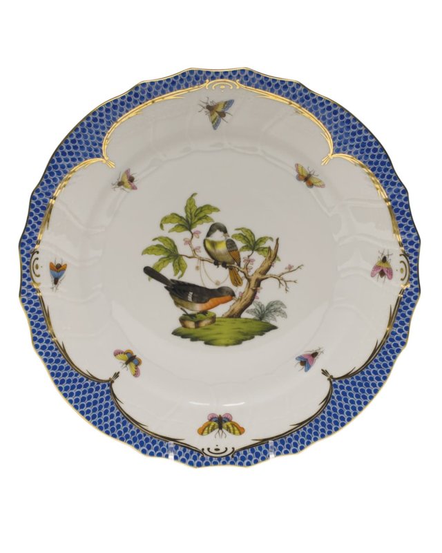 Rothschild Blue Motif 02 Dinner Plate
