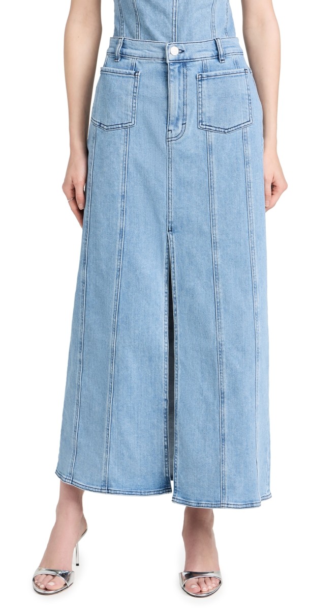 BAUM UND PFERDGARTEN Sabire Skirt Light Cool Denim