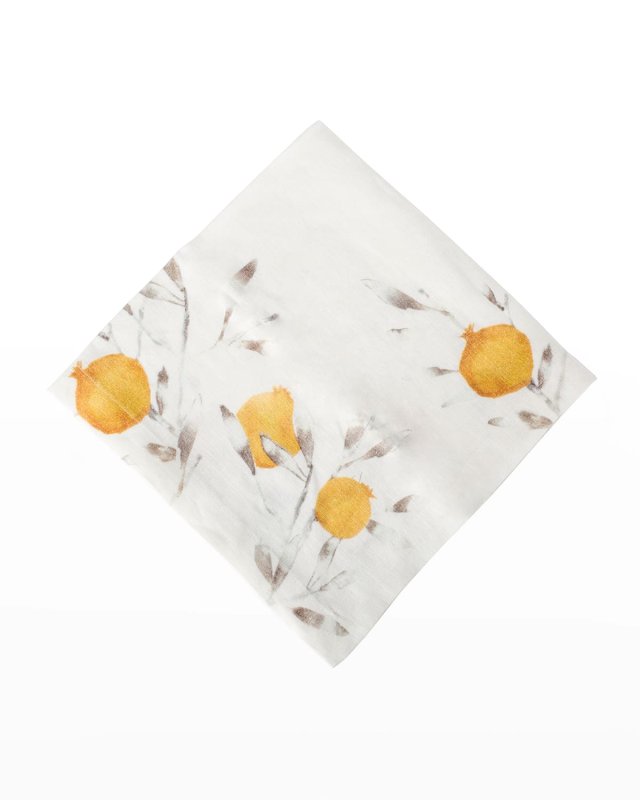 Pomegranate Dinner Napkins, Set of 4