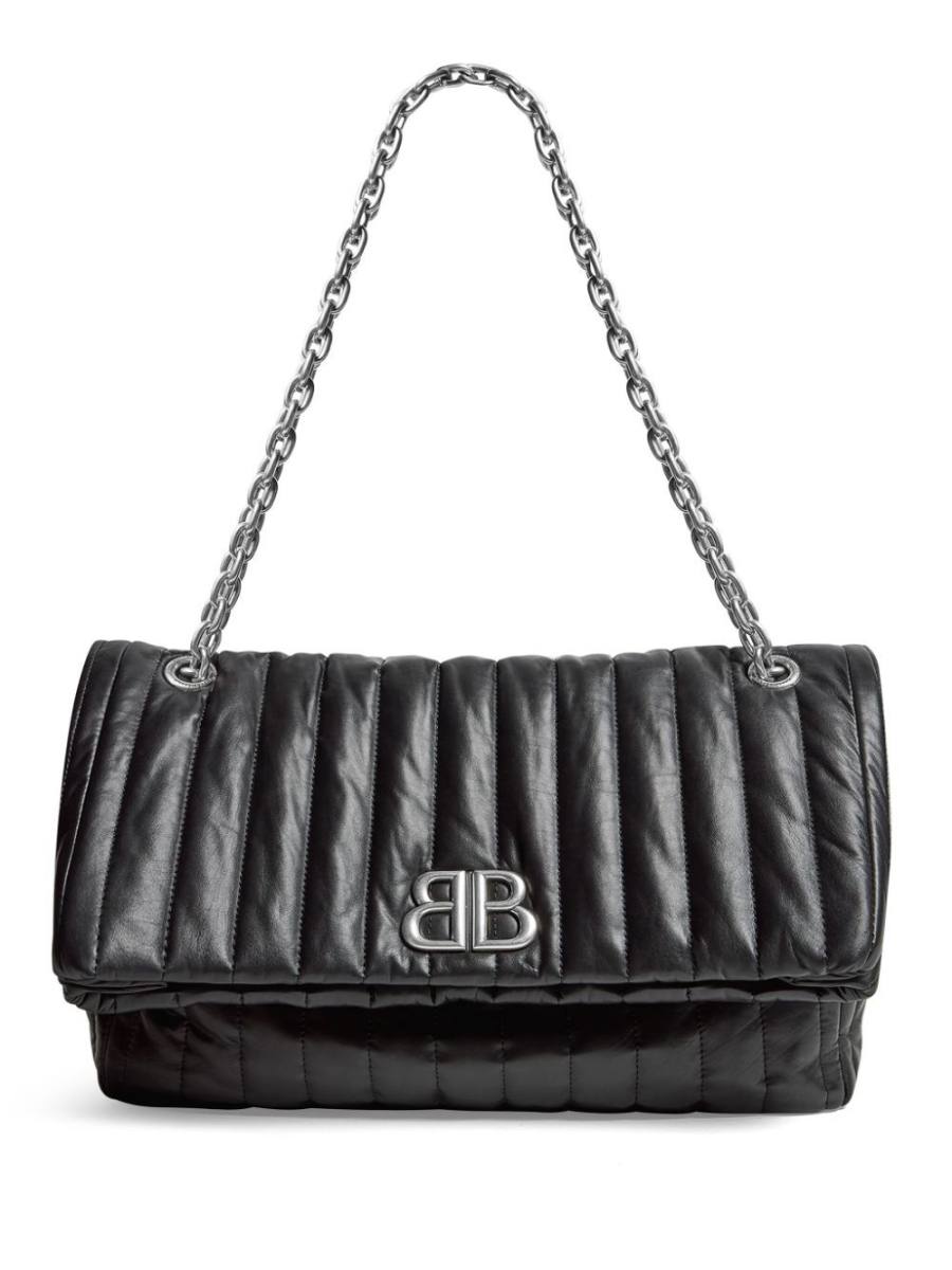 medium Monaco chain-strap quilted shoulder bag