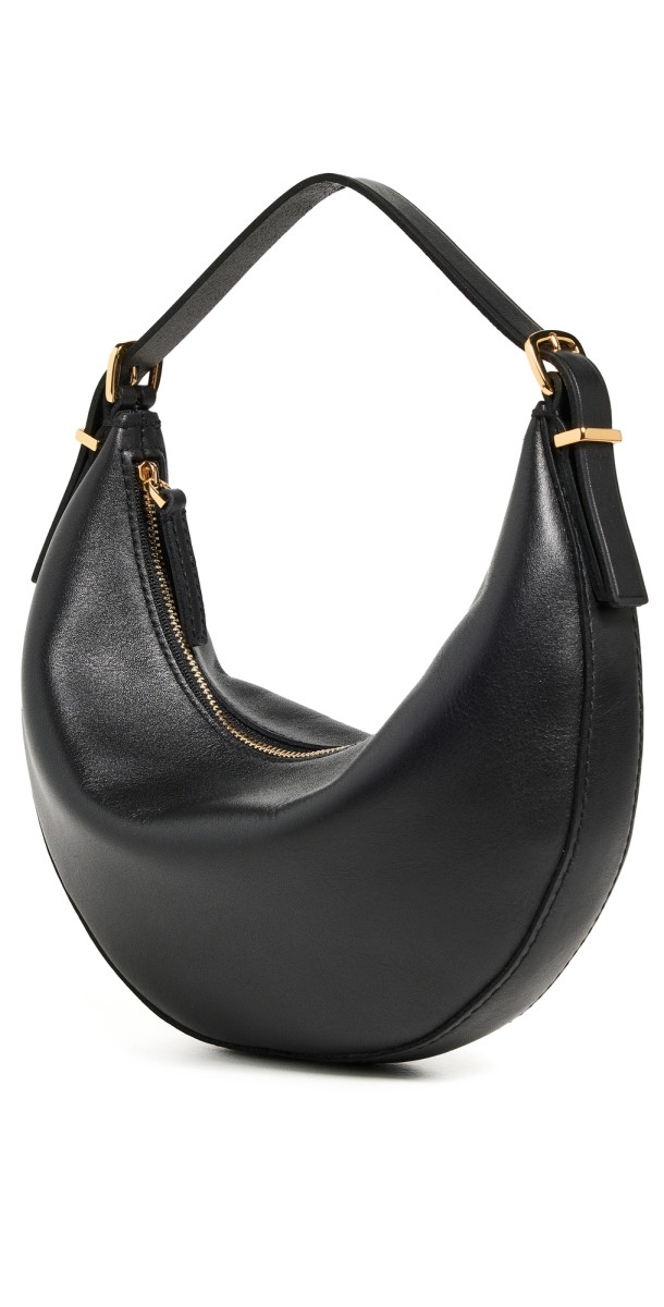 Madewell Essentials Crescent Mini Crossbody True Black