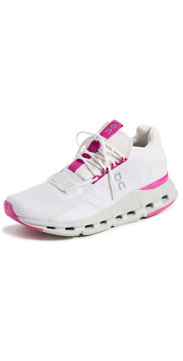 On Cloudnova Sneakers Undyed-White Carnation