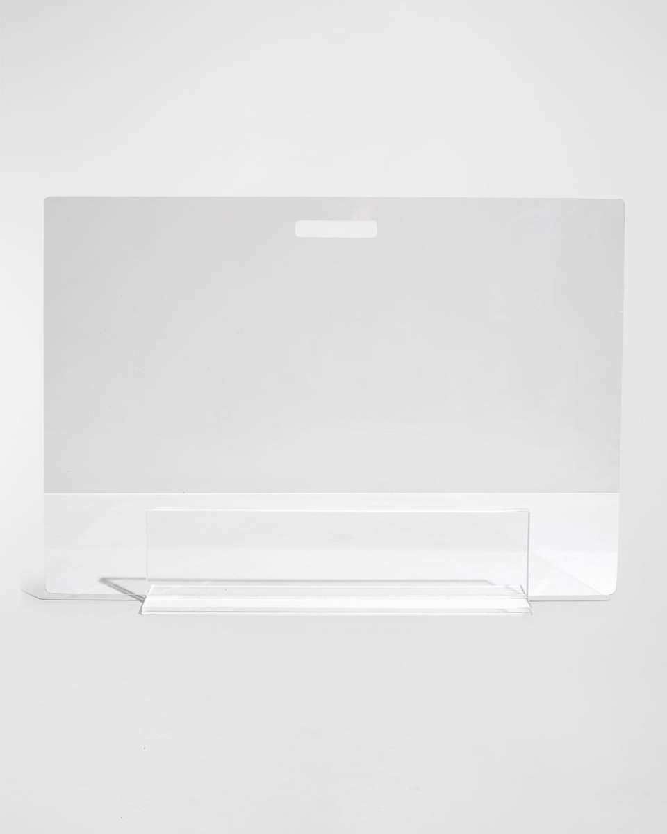 Clear Freestanding Pet Gate Panel, 30" Wid