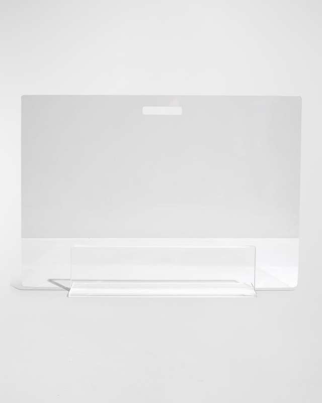 Clear Freestanding Pet Gate Panel, 30" Wid