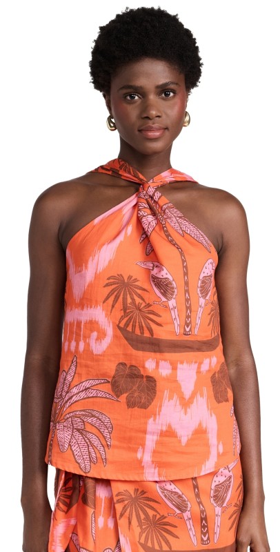 Culthera Grenadine Crossed Blouse Grenadine