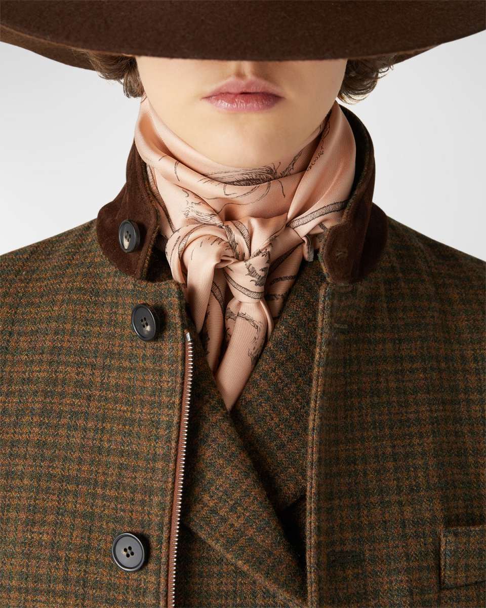 The Origins of Excellence Silk Scarf
