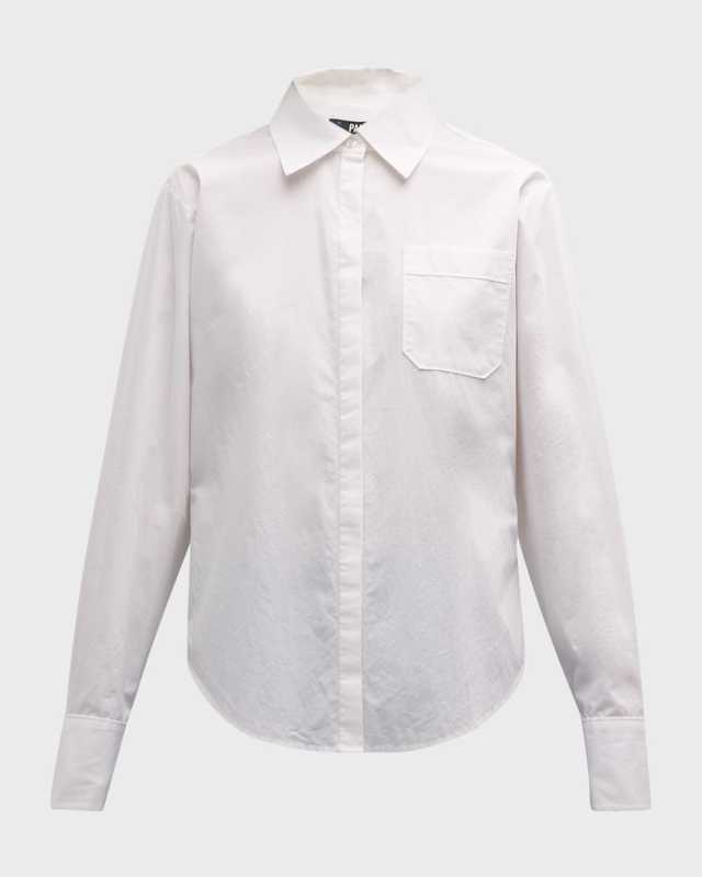 Christa Classic Button-Front Shirt
