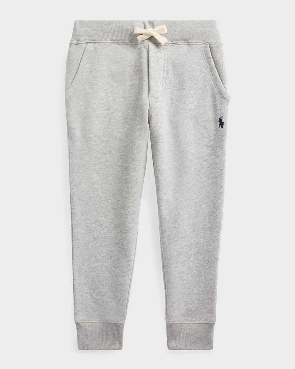 Boy's Fleece Jogger Pants, Size 2-7