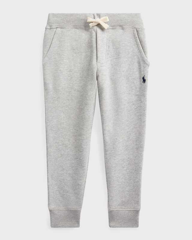 Boy's Fleece Jogger Pants, Size 2-7
