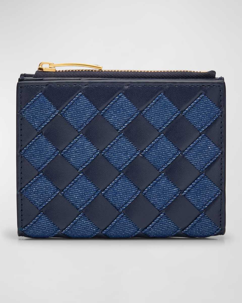 Small Bifold Denim Wallet
