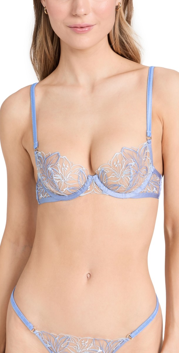 Bluebella Lilly Wired Bra Hydrangea Blue