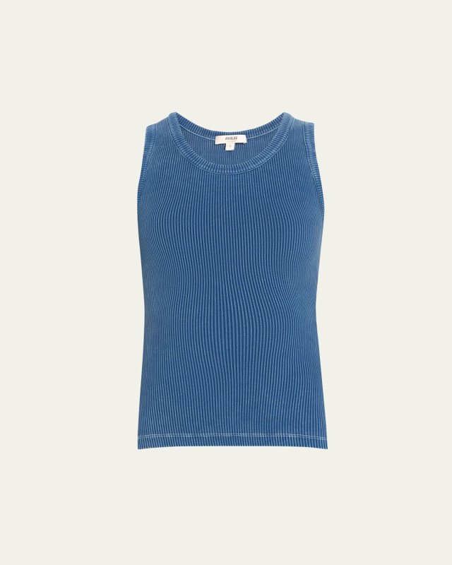 Poppy Scoop-Neck Tank Top