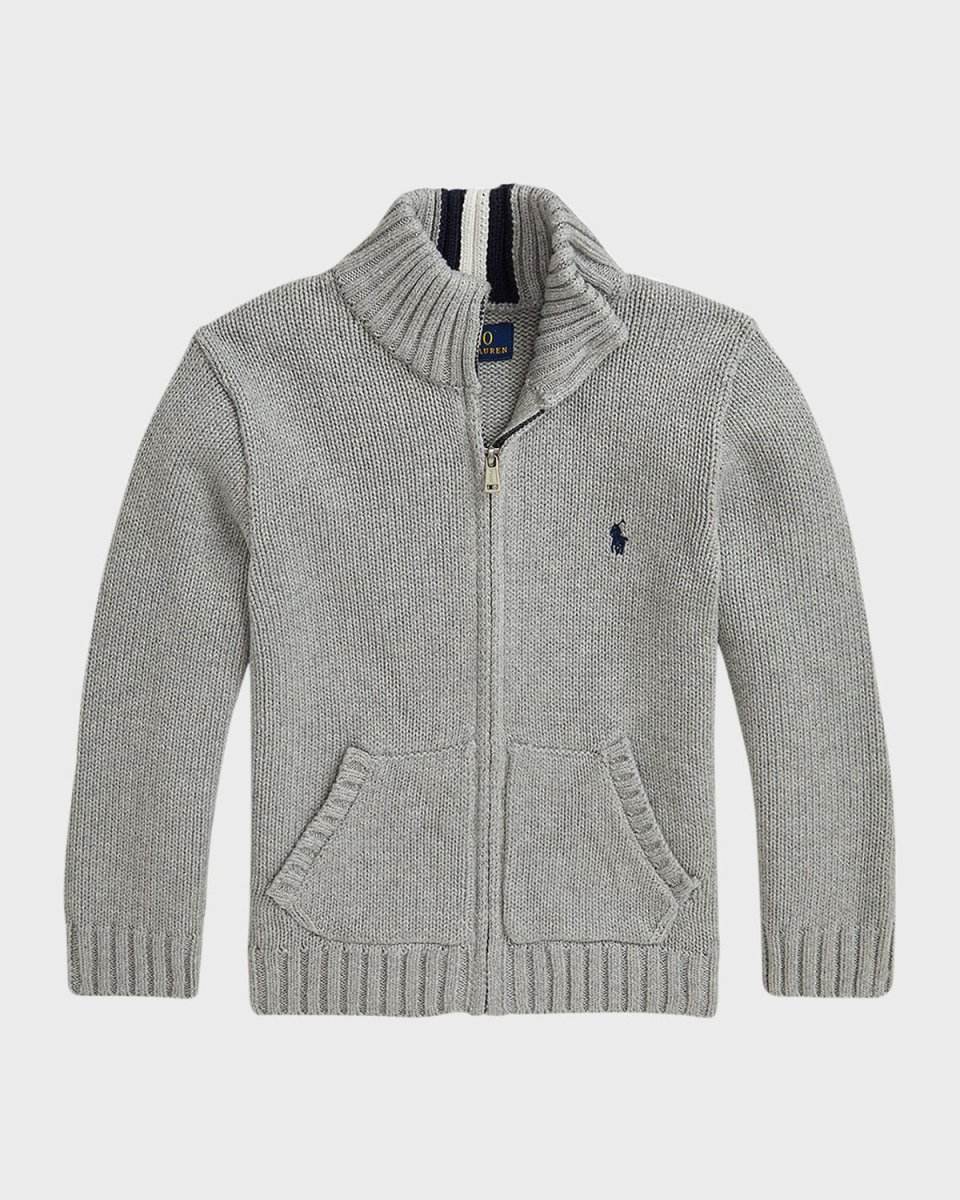 Boy's Pony Embroidered Sweater, Size S-X