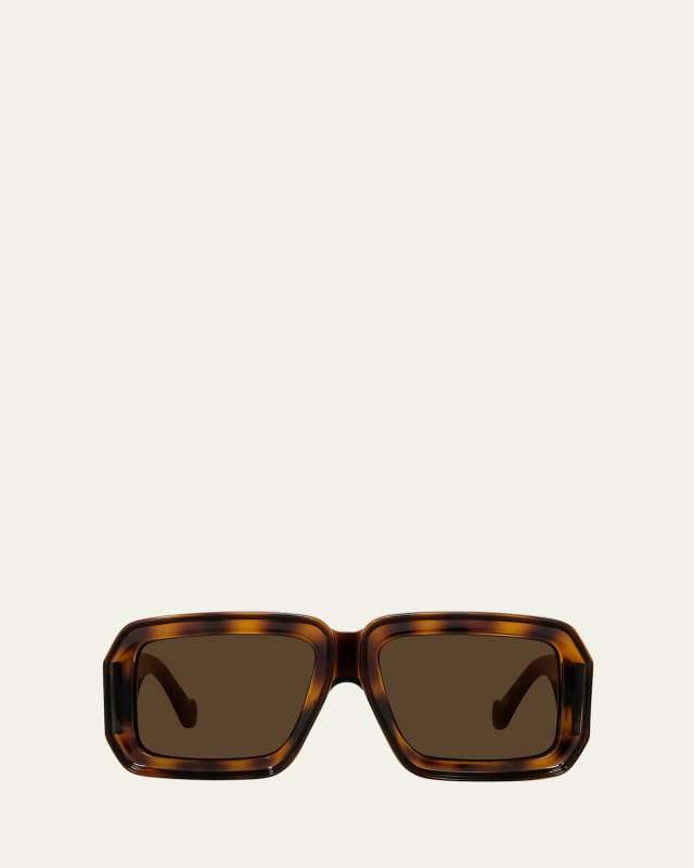 Logo Plastic Aviator Sunglasses
