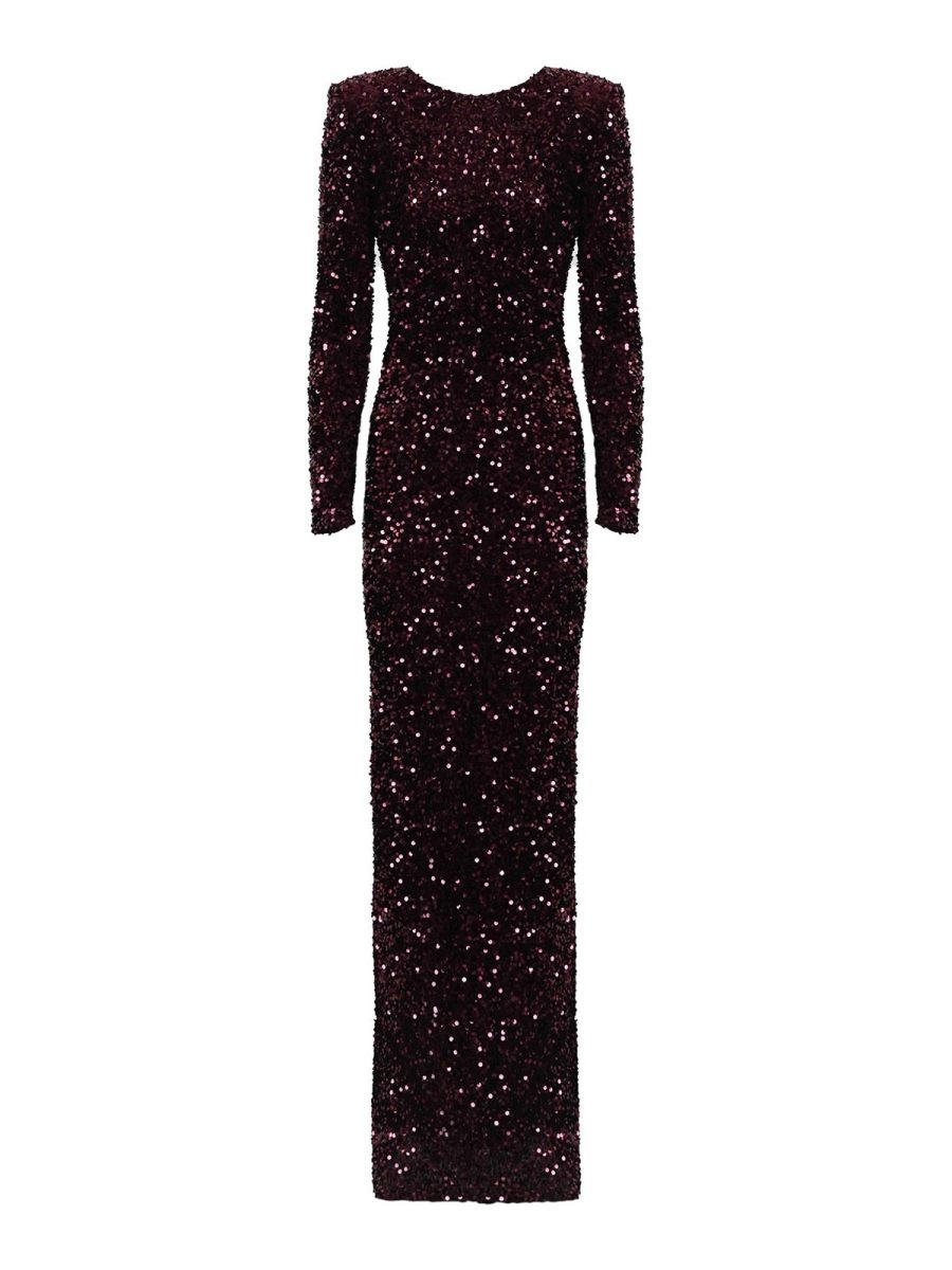 Elisabetta Franchi Maxi Robe - Noir