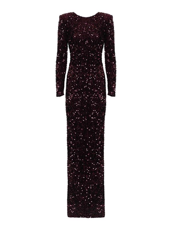 Elisabetta Franchi Maxi Robe - Noir