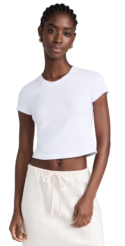 James Perse Short Sleeve Tee White
